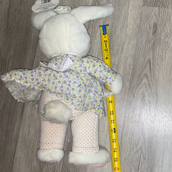 Gund | Toys | Gund Bunny Violet White Stuffed Animal Toy Easter Sitting ...